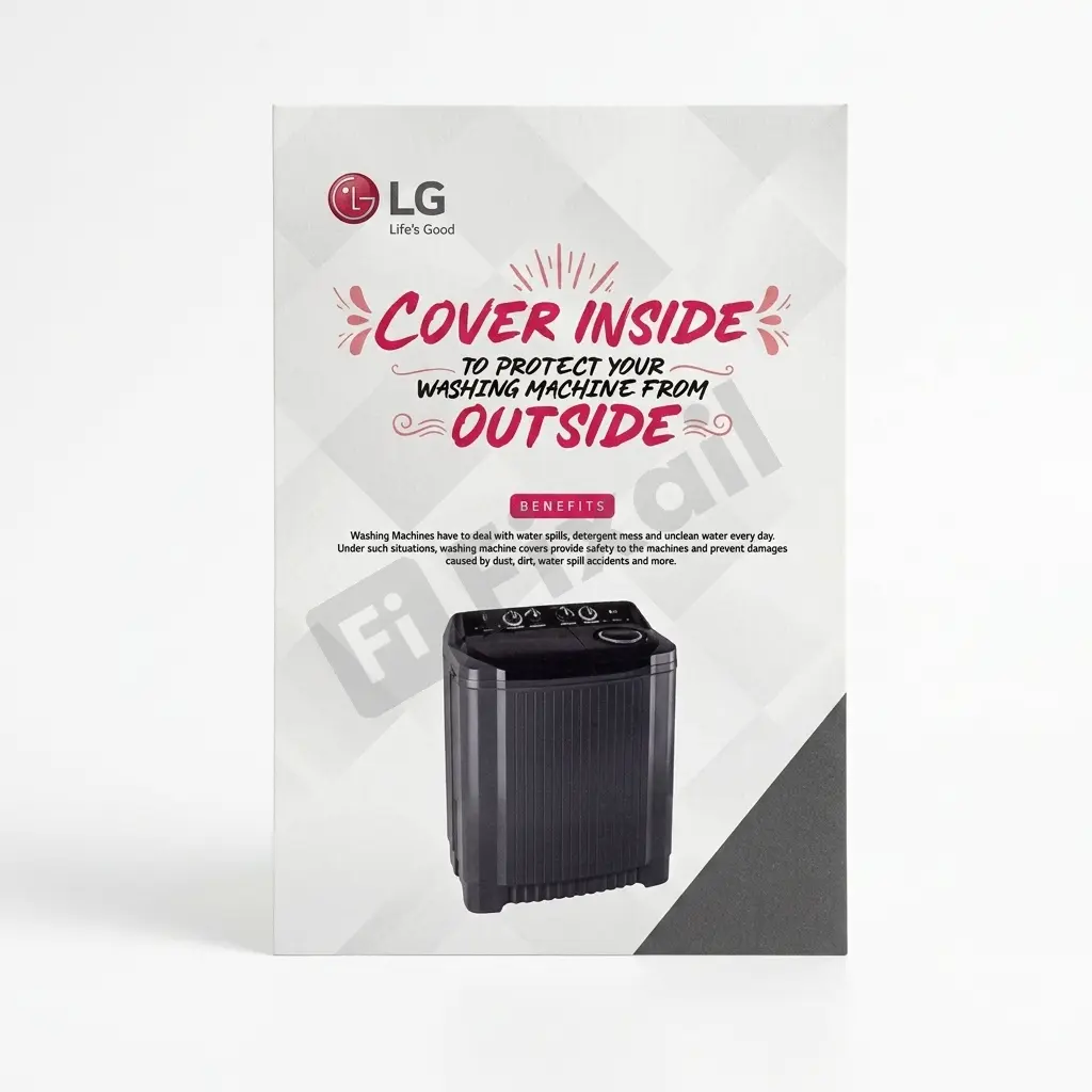 LG Semi-Automatic Washing Machine Cover