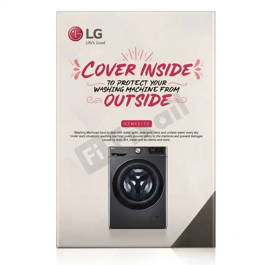 LG Fully Automatic Front Load Washing Machine Cover