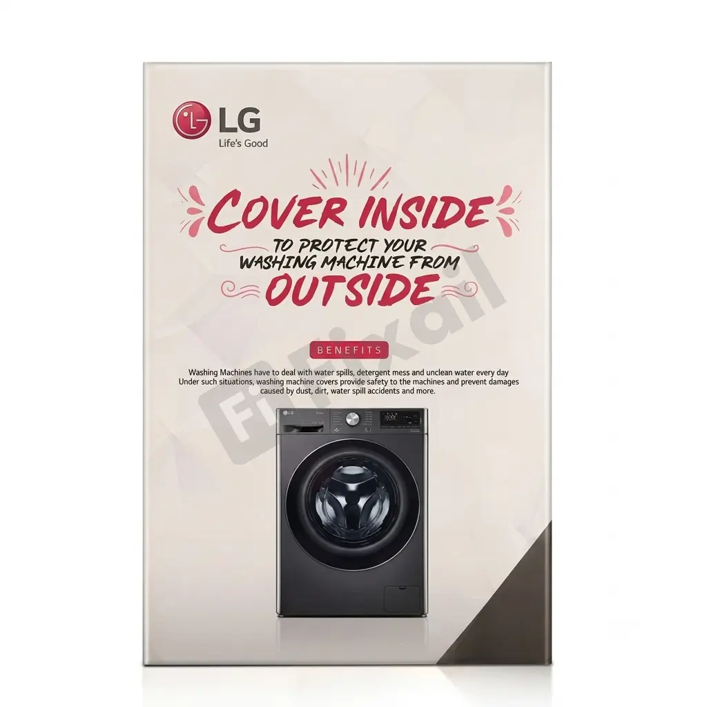 LG Fully Automatic Front Load Washing Machine Cover