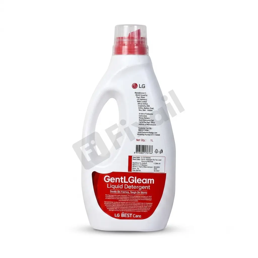 LG Washing Machine Liquid Detergent for Cloth Washing (1 Ltr Liquid Detergent)