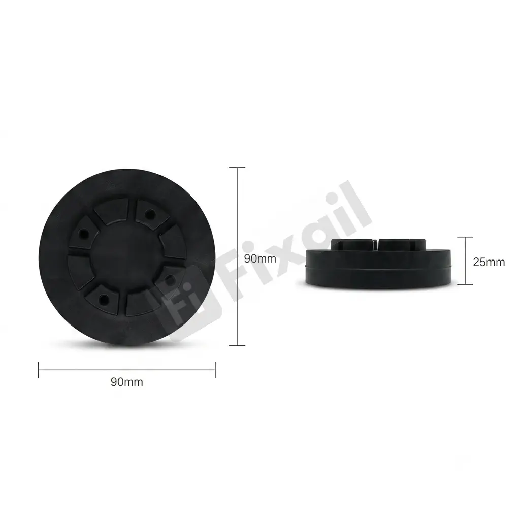 LG Washing Machine Adjustable plastic washing machine feet (large size)