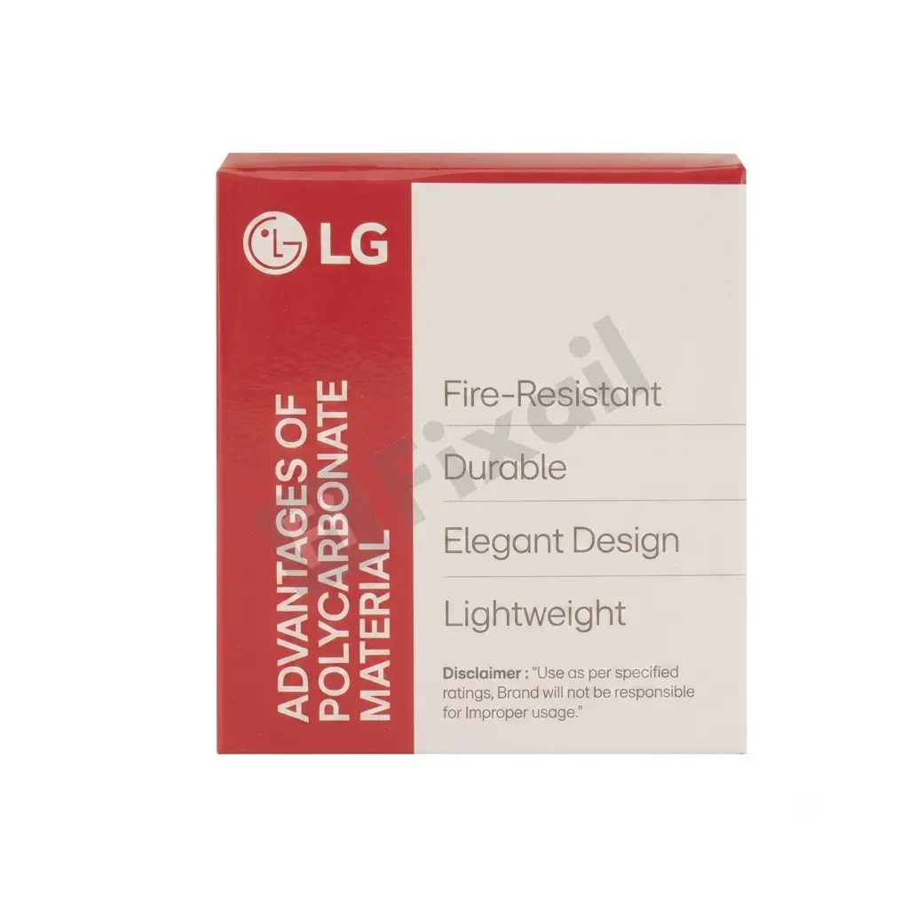 LG Air Conditioner 3-Pin Power Plug