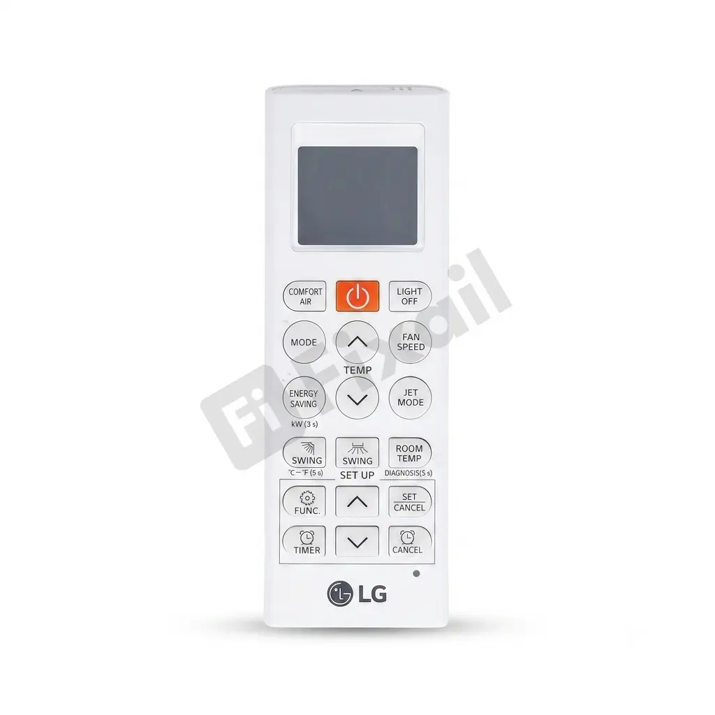 LG Air Conditioner Wall Remote Controller (Includes Holder)