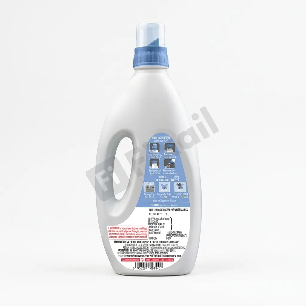 IFB Washing Machine Fluff Liquid Detergent for White Fabrics - 945 ml Fabric Care