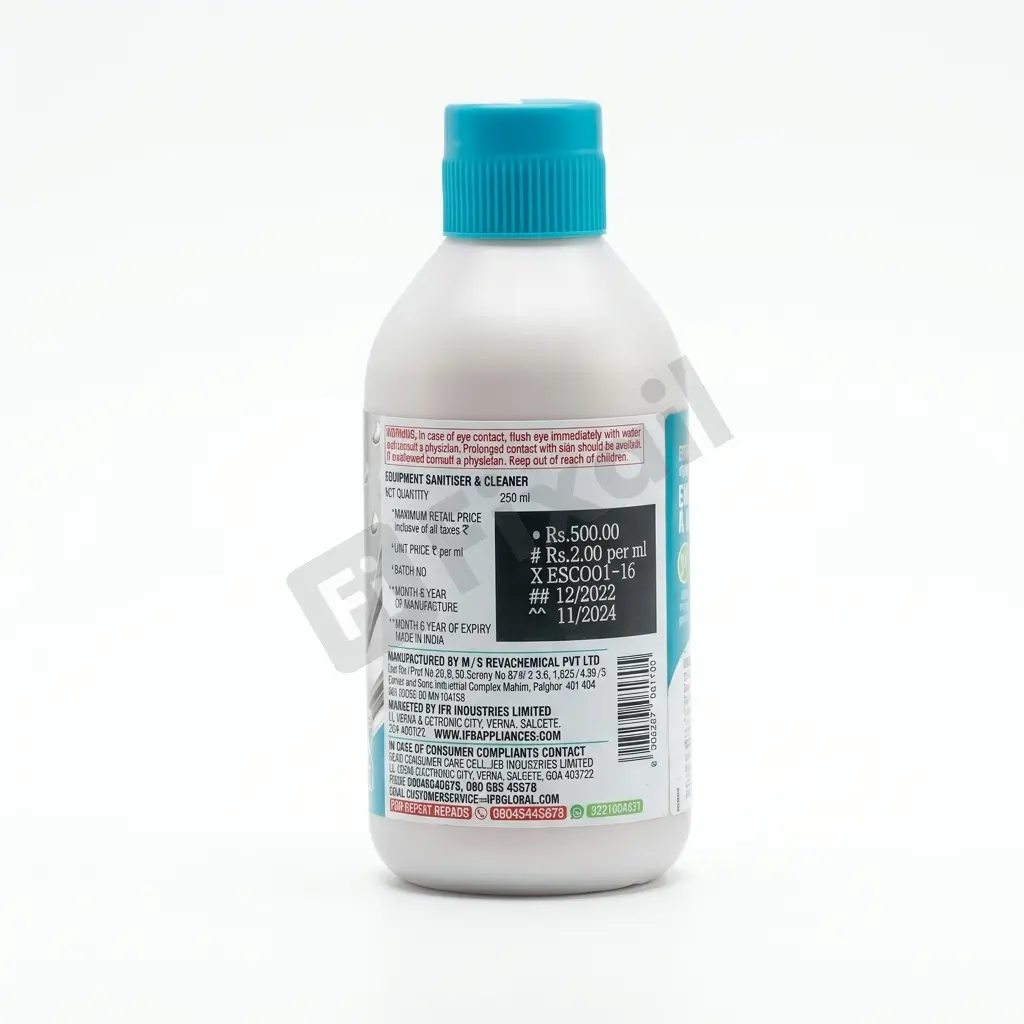 IFB Washing Machine EQUIPMENT SANITISER & CLEANER | Premium Descal | 250 ML