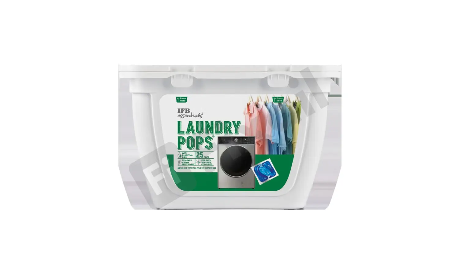 IFB Washing Machine essentials Laundry Pops - 25 Pops Fabric Care